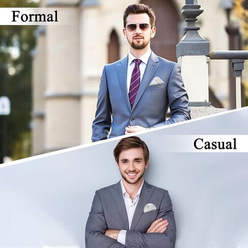 Handkerchiefs for Men, 11.4 inch Satin Mens Pocket Square Solid Color Hanky for Wedding Party Business Church in Saudi Arabia