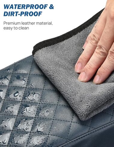 JOYTUTUS Center Console Cover Compatible with Ford Maverick 2024 2023 2022 Leather Armrest Cover Center Console Cushion Ford Maverick Accessories in Saudi Arabia