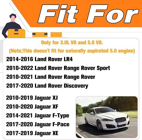 نظام تبريد المحرك استبدال مجموعة Jaguar Land Rover 3.0L V6 Supercharged Engine.replaces# LR122710 ، AJ814053 ، C2Z28258. in Saudi Arabia