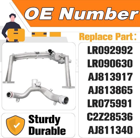 نظام تبريد المحرك استبدال مجموعة Jaguar Land Rover 3.0L V6 Supercharged Engine.replaces# LR122710 ، AJ814053 ، C2Z28258. in Saudi Arabia
