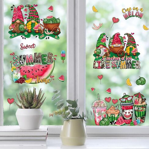 iMagitek 35 Pcs Christmas Reindeer Face Stickers Girl Reindeer Face Decals Boy Reindeer Face Decals Christmas DIY Craft Stickers Window Clings for Fridge Wall Door Party Supplies in Kuwait