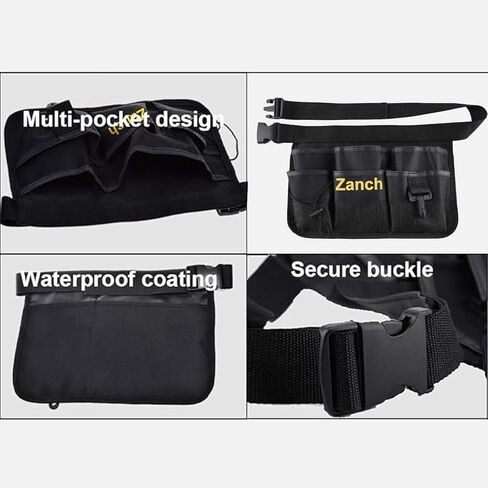 Zanch Window Tint Kit ، مجموعة أدوات كاملة لتثبيت فيلم Professional Window Film 【Deluxe 64pcs مع حقيبة الخصر الأداة】 in Kuwait