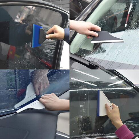 Zanch Window Tint Kit ، مجموعة أدوات كاملة لتثبيت فيلم Professional Window Film 【Deluxe 64pcs مع حقيبة الخصر الأداة】 in Kuwait