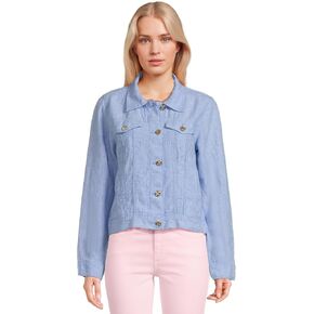 Lilly Pulitzer Women's Seaspray Linen Jacket