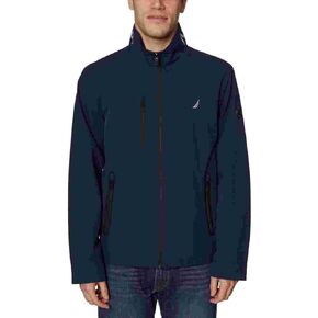 Nautica Men's Lightweight Windbreaker Jacket-Water-Resistant, Ideal for Golf, Hiking, Boating Adventures & Casual Wear