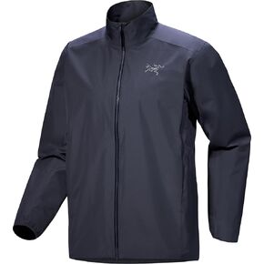 arc'teryx solano سترة الرجال | سترة قذيفة مقاومة للرياح الهجينة لرفع جبال الألب - إعادة تصميم