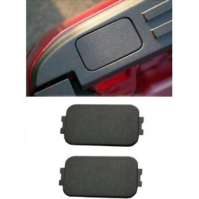 2PCS Open-Box Truck Bed Quarter Panel Plugs Compatible with 2002-2017 Ford Super Duty (2Pcs - Black)