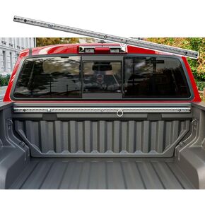 Front Side Trail Rail System Compatible with 2023 2024 2025 Chevy Colorado GMC Canyon 5FT Tie Down Rail Replacement for 2023-2025 Chevy Colorado Accessories