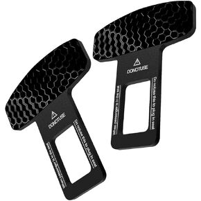 2 Pack （Black） Belt Pads, Universal Car Accessories,Comfortable and Convenient fo You and Your Family