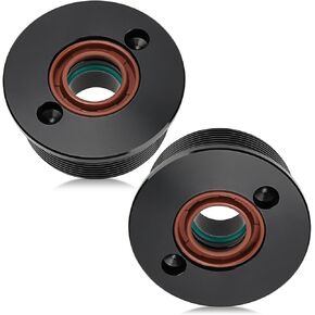 1100-8M0021648 2PCS Tilt Trim End Cap/Gland with Seal Assy Kit Fit for Mercury Mariner Trim Units Generation 1, 2 & 3 3 Ram Style Replaces# 99638A1, 8M0021648, 878243A1 (2)
