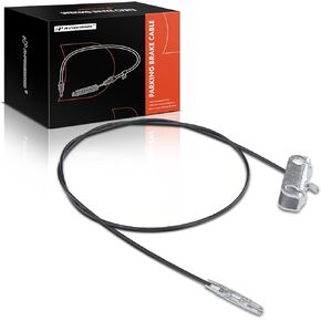 A-Premium Intermediate Side Parking Brake Cable Assembly Compatible with Chevrolet, GMC Models: Silverado 1500 2005-2011, Silverado 1500 Classic 2007, Sierra 1500 2005-2011, Yukon 2008, Envoy 2008