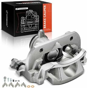 A-Premium Disc Brake Assembly مع قوس متوافق مع Toyota Camry 2018-2024 ، Avalon 2019-2022-جانب السائق الأيسر الخلفي