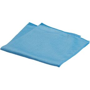 Gtechniq MF5 Glass Power Cloth يأتي بحجم 40 × 40 سم - قطعة قماش مثالية لتنظيف جميع الملحقات الزجاجية - مثالية للاستخدام مع G6 Perfect Glass - نسج Fishscale لعمل تنظيف قوي ،