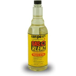 Gas O Klenz Gasoline Treatment | Fuel System Cleaner | Cleans Combustion Chambers & Fuel Injectors | Lubricates | Treats 40 Gallons | (16 Ounces)