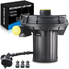 Secondary Air Injection Pump Fits for:-Chevy Colorado 2007-2012 2.9L 3.7L 5.3L, for:-Hummer H3 2007-2010 3.7L 5.3L, for:-GMC Canyon For:-Isuzu i-290 i-370 Smog Pump OE#12610063, 15103159