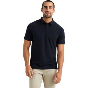 Rhone Delta Pique Mens Polo ، قمصان الجولف للرجال ، والرائحة المضادة ، والرطوبة الفطرية القمصان البولو خفيفة الوزن