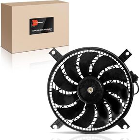 A-Premium A/C Condenser Fan Assembly Compatible with Select Suzuki Models - Grand Vitara 1999-2005, Vitara 1999-2003, XL-7 2002 - Replace# 9556065000