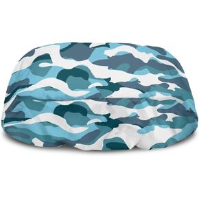Winch Cover Heavy Duty Waterproof Cover, Deer Towing Winch Covers Polyester USA Flag Vehicle Winch Cover for Electric Winch Accessories Protect Your Winch, Universal Fit
