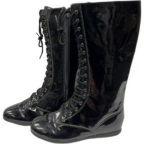 Black Adult Wrestling Boots
