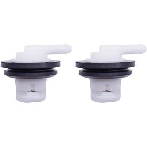 صمام تنفيس خزان الوقود ، صمام تنفيس خزان الوقود مع جروميت متوافق مع فورد F150 F250 1958-1996 ، F350 1980-1997 ، E250 E150 1980-1991 ، بديل لجيب شيروكي رانجلر 4WD WAGONINER COMANCHE 2WD