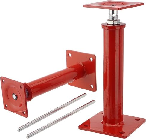 4 Pack House Jacks for Leveling Crawlspace, 11" - 16" Height Range, 11023 lbs Max Load Capacity, House Floor Jacks Post Pole for Leveling in Kuwait