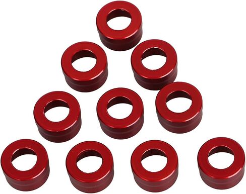 66pcs Red Engine Bolt Topper Cap Cover Aluminum For Harley Evolution,Twin Cam Touring Softail Dyna All Year All Model in Saudi Arabia