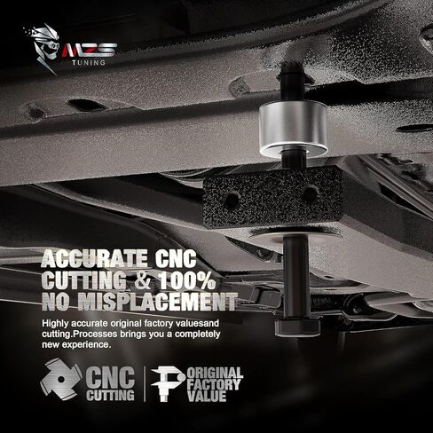 مجموعة إسقاط MZS التفاضلية لعام 2007-2021 Silverado 1500 4WD ، Silverado 6-Lug 4x4-CNC Machined T6 Billet drip dropf drop مع لوحة الفاصل in Saudi Arabia