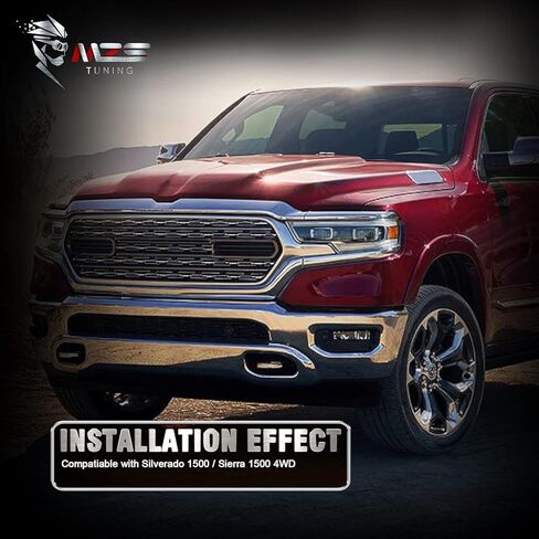 مجموعة إسقاط MZS التفاضلية لعام 2007-2021 Silverado 1500 4WD ، Silverado 6-Lug 4x4-CNC Machined T6 Billet drip dropf drop مع لوحة الفاصل in Saudi Arabia