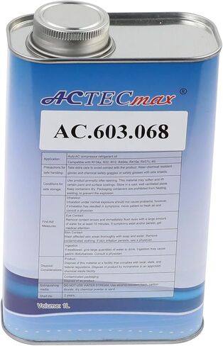 PAG Oil 68 33 OZ (1L) for Lubricant AC Compressor Oil in Saudi Arabia