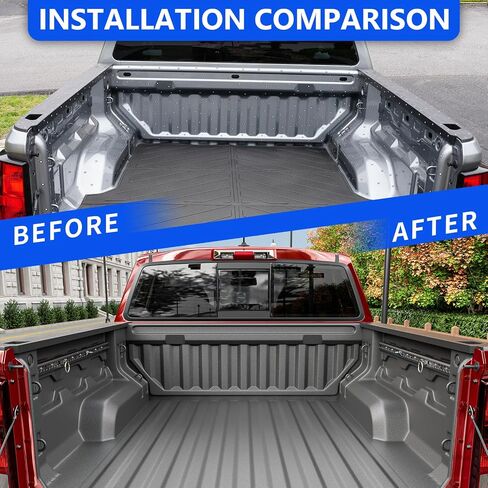 Front Side Trail Rail System Compatible with 2023 2024 2025 Chevy Colorado GMC Canyon 5FT Tie Down Rail Replacement for 2023-2025 Chevy Colorado Accessories in Kuwait