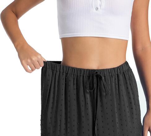 تنورة طويلة بيضاء للنساء، خصر مرن كاجوال، ثنيات على شكل حرف A، تنانير طويلة لشاطئ بوهو للصيف... in Kuwait