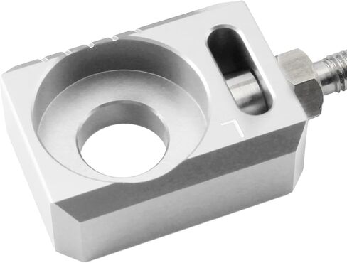 PowerMotor 13mm 0.51" Axle Block,CNC Chain Tensioner Adjuster Repalcement for Surron Light Bee S X Segway X160 X260 Electric Dirt Bike Ebike-Silver in Kuwait
