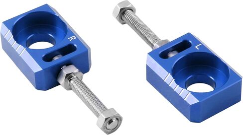 PowerMotor 13mm 0.51" Axle Block,CNC Chain Tensioner Adjuster Repalcement for Surron Light Bee S X Segway X160 X260 Electric Dirt Bike Ebike-Silver in Kuwait