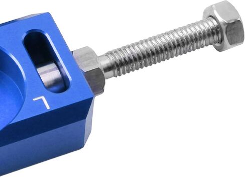 PowerMotor 13mm 0.51" Axle Block,CNC Chain Tensioner Adjuster Repalcement for Surron Light Bee S X Segway X160 X260 Electric Dirt Bike Ebike-Silver in Kuwait
