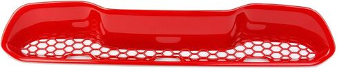 Korlot Engine Hood Vent Air Intake Moulding Cover Trim for 2021-2025 RAM 1500 TRX/RHO (Red) in Kuwait