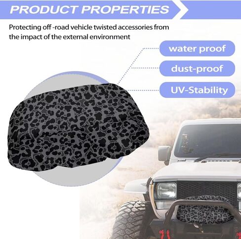 غلاف Winch غطاء مقاوم للماء ، Deer Towing Winch Covers Polyester USA Flag Cover Cover Winch for Electric Winch Protect in Kuwait