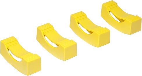 Ernst Manufacturing 964 Jack Stand Covers, Set of 4, Yellow in Saudi Arabia
