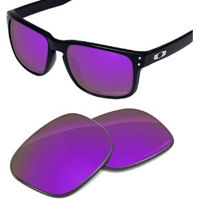 العدسات البديلة المتوافقة مع Oakley Holbrook OO9102 | Holbrook Asian Fit (AF) OO9244 محفورة محفورة