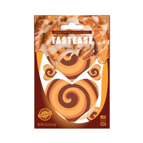 Tastease - Heart Shaped Edible Pasties Cinna-Buns Cinnamon Roll Candy by Pastease - 13 Piece Set - Fun for A Special Occassion or Everyday - Dimensions 2" x 2" Coverage 1 Inch