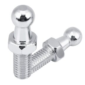 2 pcs Car Stainless Steel Ball Stud Bolt M8 for Gas Struts Ball Ended Bonnet Vehicle Accessory Replacement, auto Repair Tool,hand tools