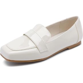HOMEHOT Girls Flats Kids Loafers Dress Shoes Big Kids