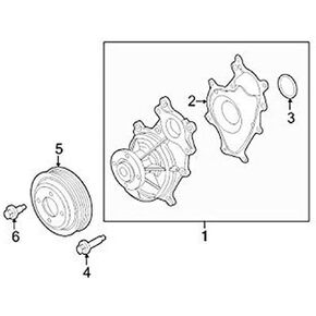 Ford Gasket - Water