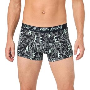 Emporio Armani Men's All Over Logo Trunk