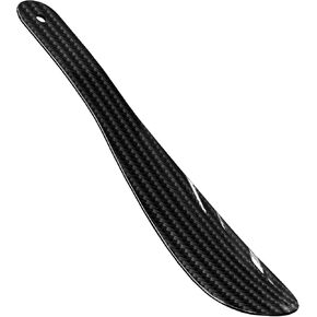Carbon Fiber Travel Shoe Horn, 7.6 Inches Short Compact Shoe Horn Fit for Handbags, Backpacks, and Suitcases, 0.64 oz Ultra-Lightweight Shoe Horn Companion for Business Trips, Travels, Adventure
