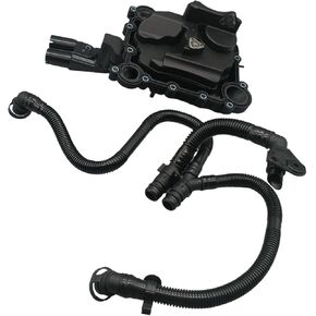 Sugasket Oil Seplorator PCV Valve Valve Vent Replacement for Audi Q7 A8 Q5 S4 A6 A7 3.0TFIS 06E103547AB ، Black
