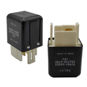 Heater Blower Motor Relay 90987-04002, 056700-6780 for Tundra Emission Highlander Lexus Switch Fuel Pump AC Compressors Engine Main Relay 5 Pins 12V 30A