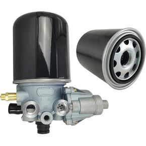 4324711010 Air Dryer System Saver 1200 Plus with Desiccant Cartridge Kit Fit for Wabco Freightliner Kenworth Mack Meritor Navistar Peterbilt Volvo Trucks