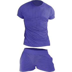 Men's Swim Set – Quick-Dry T-Shirt & Swim Shorts Combo – Ideal for Beach & Pool