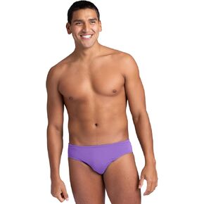 JOLYN Brolyn Men's Training Swim Brief - Internal Drawcord, Durable Chlorine-Resistant for Lap Swimming, Water Polo, Racing