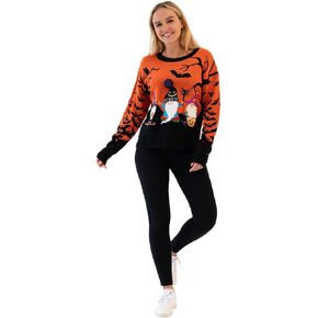 BLIZZARD BAY WOLING HALWEEN CREW NECK ، SLEEVE ، SWEECE